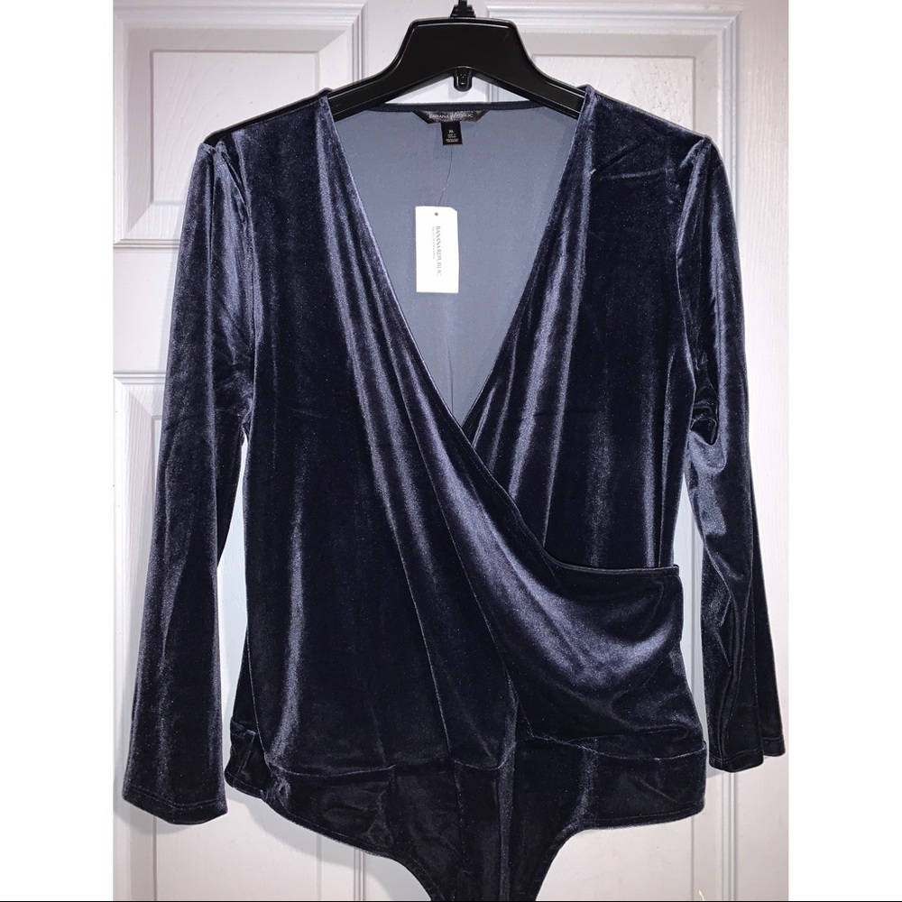 Banana Republic Velvet Bodysuit